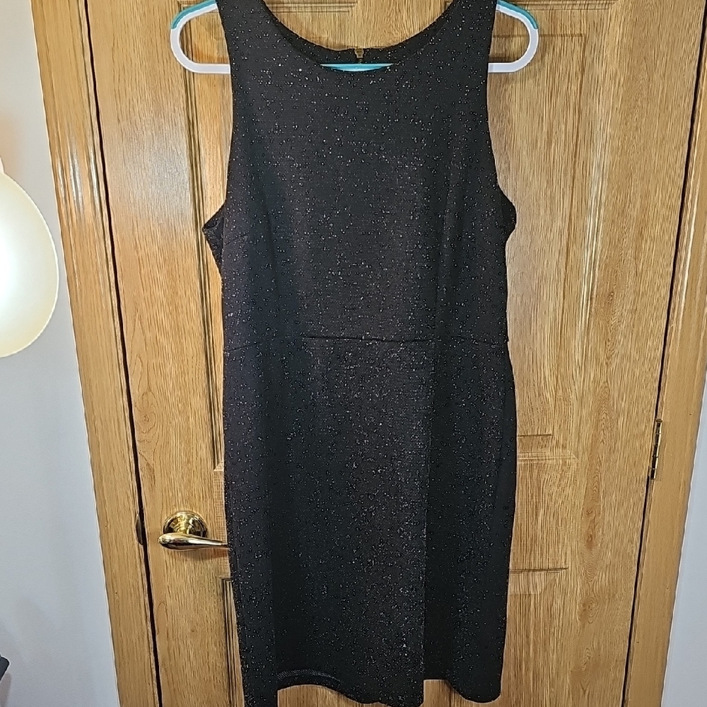 Chic Black Sleeveless Mini Dress